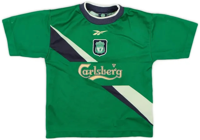 Reebok 1999-00 Liverpool Away Shirt - 6/10 - (4-5Y)