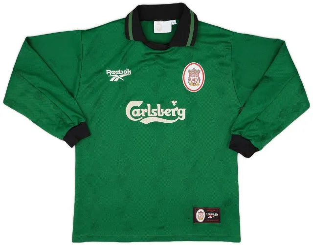 Reebok 1996-97 Liverpool GK Shirt - 8/10 - (Y)