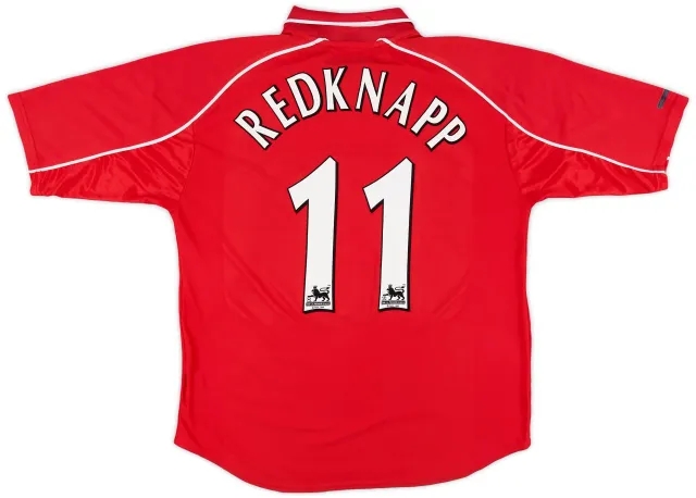 Reebok 2000-02 Liverpool Home Shirt Redknapp #11 - 7/10 - (L)