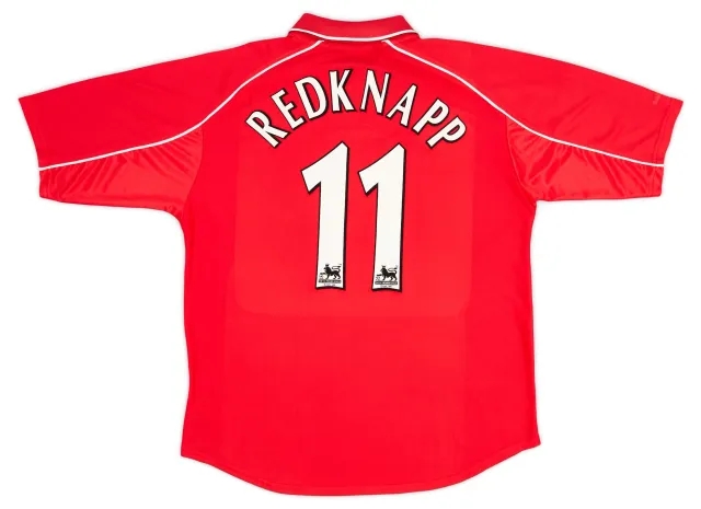 Reebok 2000-02 Liverpool Home Shirt Redknapp #11 - Excellent 8/10 - (XL)