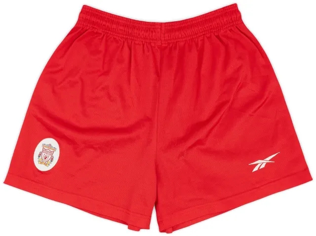 Reebok 2000-02 Liverpool Home Shorts - 10/10 - (S)