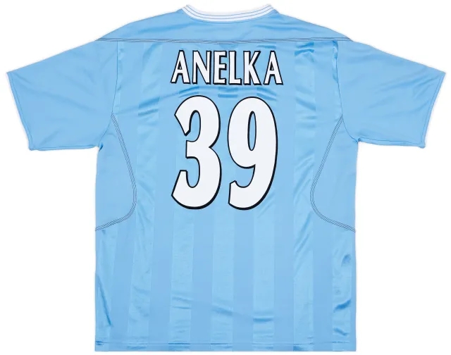 Reebok 2003-04 Manchester City Home Shirt Anelka #39 - 9/10 - (L)