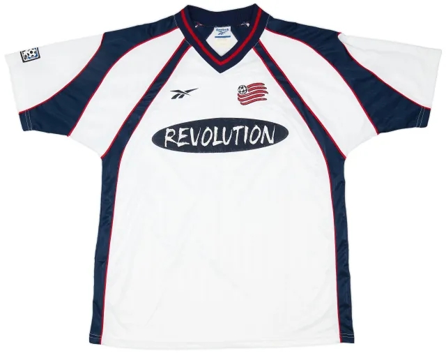 Reebok 1998 New England Revolution Away Shirt - 9/10 - (XL)