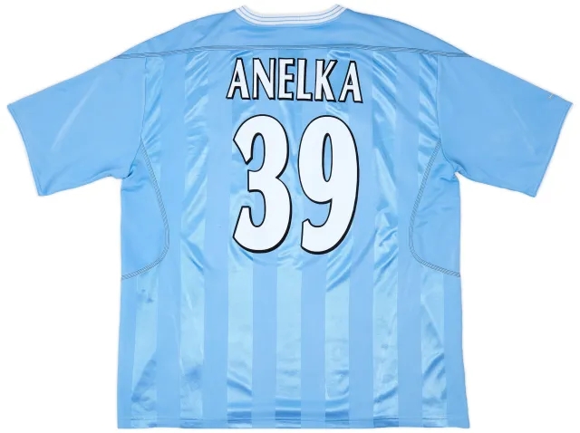 Reebok 2003-04 Manchester City Home Shirt Anelka #39 - 6/10 - (XXL)
