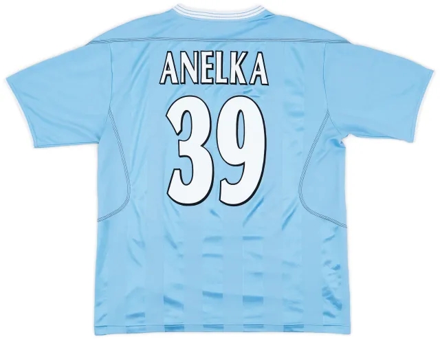 Reebok 2003-04 Manchester City Home Shirt Anelka #39 - 8/10 - (L)