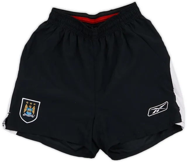 Reebok 2003-04 Manchester City Away Shorts - 6/10 - (S.Boys)