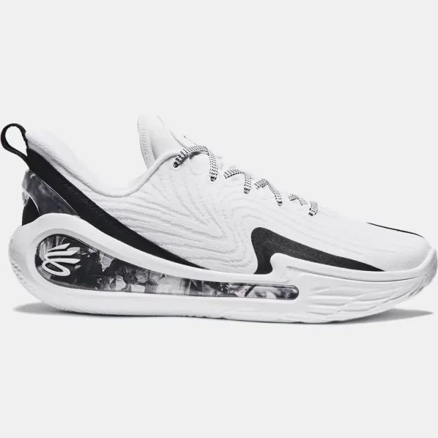 Under Armour Unisex Curry 12 'Shooting Star' Basketball Shoes White / Black / Black 8