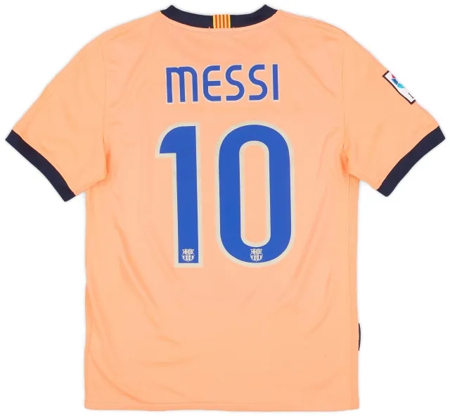 Nike 2009-10 Barcelona Away Shirt Messi #10 - 6/10 - (M)