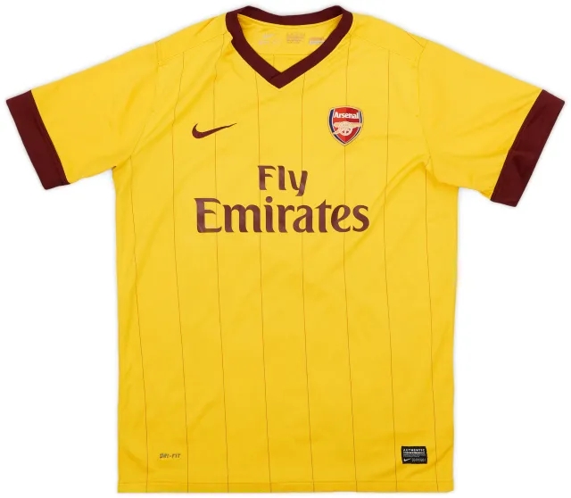 Nike 2010-13 Arsenal Away Shirt - 8/10 - (XL.Boys)