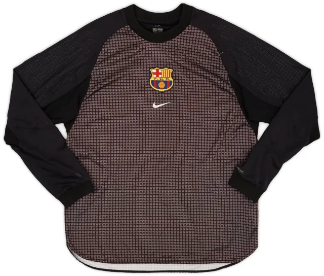 Nike 2000-01 Barcelona GK Shirt - 9/10 - (L)