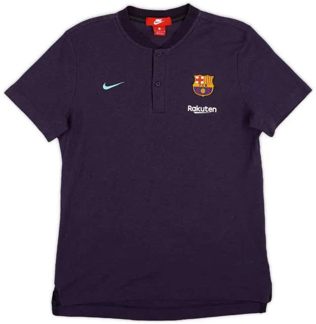 2018-19 Barcelona Nike Polo Shirt - 8/10 - (L)