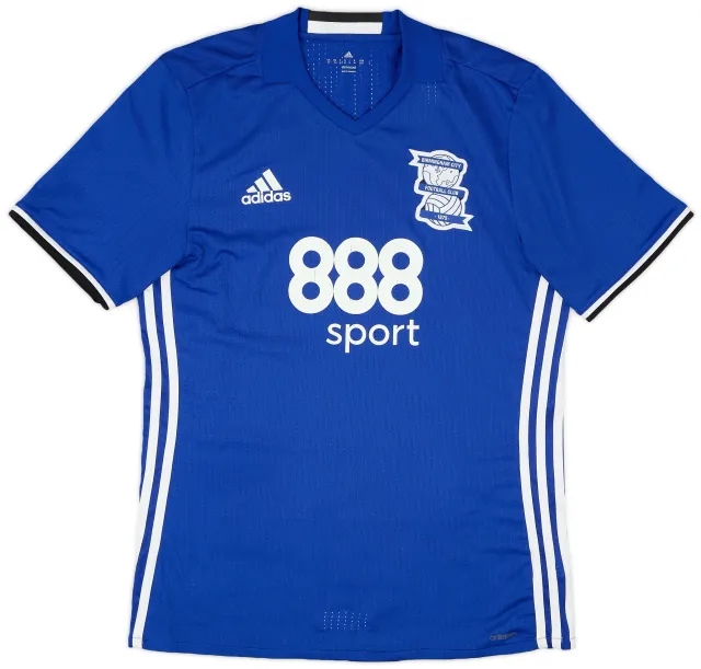 adidas 2016-17 Birmingham Home Shirt - 6/10 - (M)
