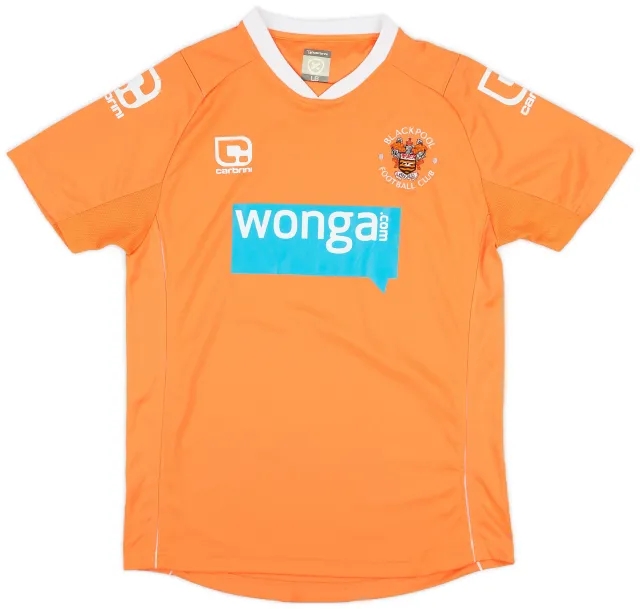 2010-11 Blackpool Home Shirt - 9/10 - (L.Boys)