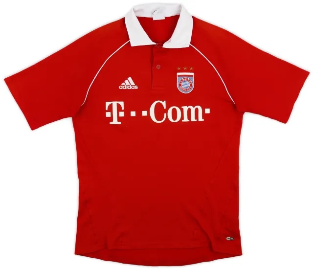 adidas 2005-06 Bayern Munich Home Shirt - 7/10 - (S)