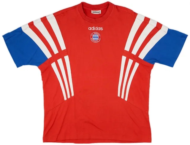 1996-98 Bayern Munich adidas Training Shirt - 7/10 - (XL)