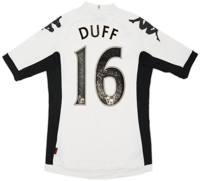 Kappa 2011-12 Fulham Home Shirt Duff #16 - 6/10 - (S)
