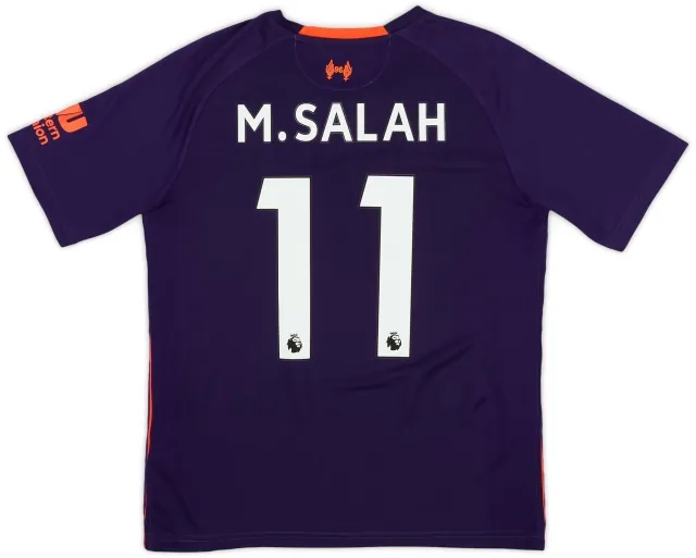 NewBalance 2018-19 Liverpool Away Shirt M.Salah #11 - 7/10 - (S)