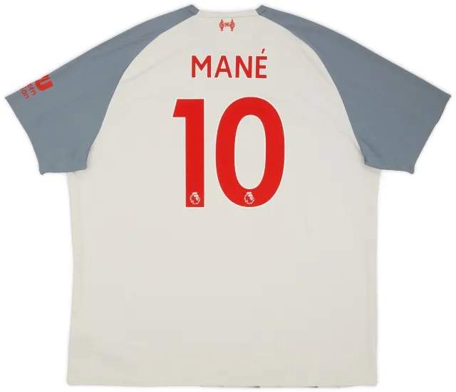 NewBalance 2018-19 Liverpool Third Shirt Mane #10 - 9/10 - (XXL)
