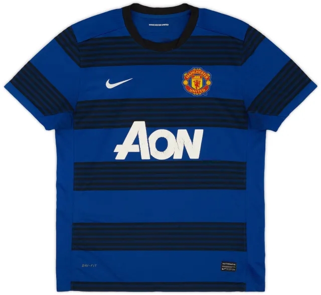 Nike 2011-13 Manchester United Away Shirt - 5/10 - (L)
