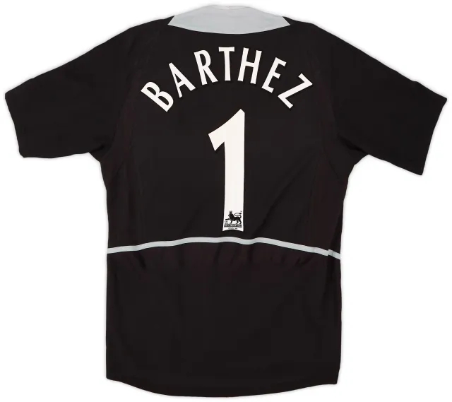 Nike 2002-04 Manchester United GK S/S Shirt Barthez #1 - 8/10 - (S)