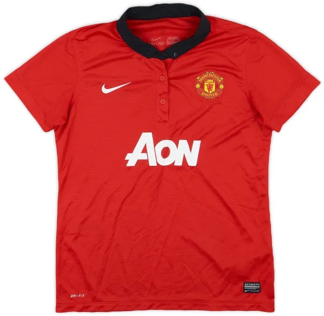 Nike 2013-14 Manchester United Home Shirt - 8/10 - (Women's M)