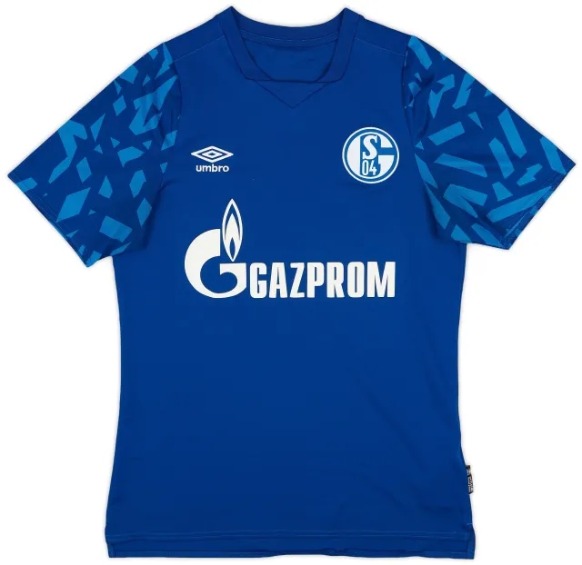 adidas 2019-20 Schalke Home Shirt - 8/10 - (S)