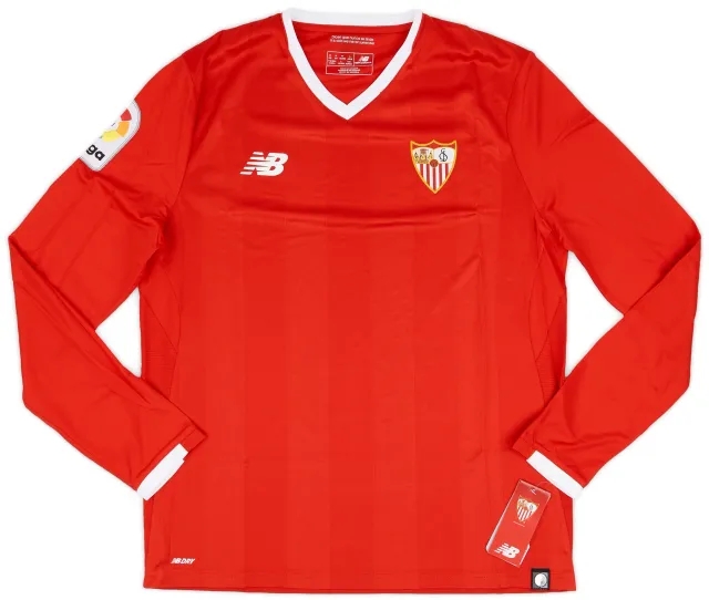 NewBalance 2017-18 Sevilla Away L/S Shirt (M)