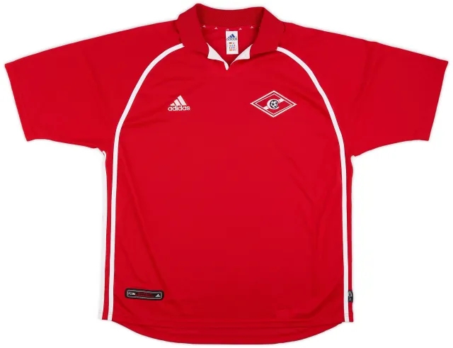 adidas 2001-03 Spartak Moscow Home Shirt - 8/10 - (XXL)