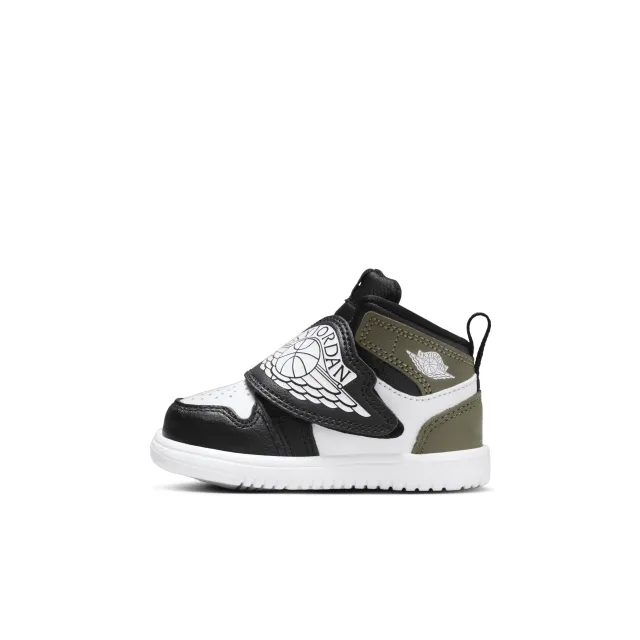 Nike Jordan Nike Sky Jordan 1 Baby and Toddler Shoe - Black