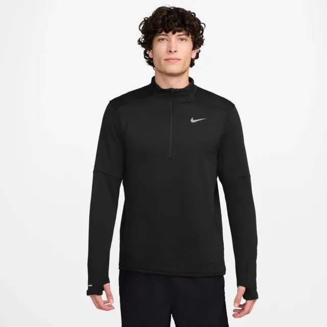 Nike Running Shirt Therma-Fit Element Hz - ['Black']