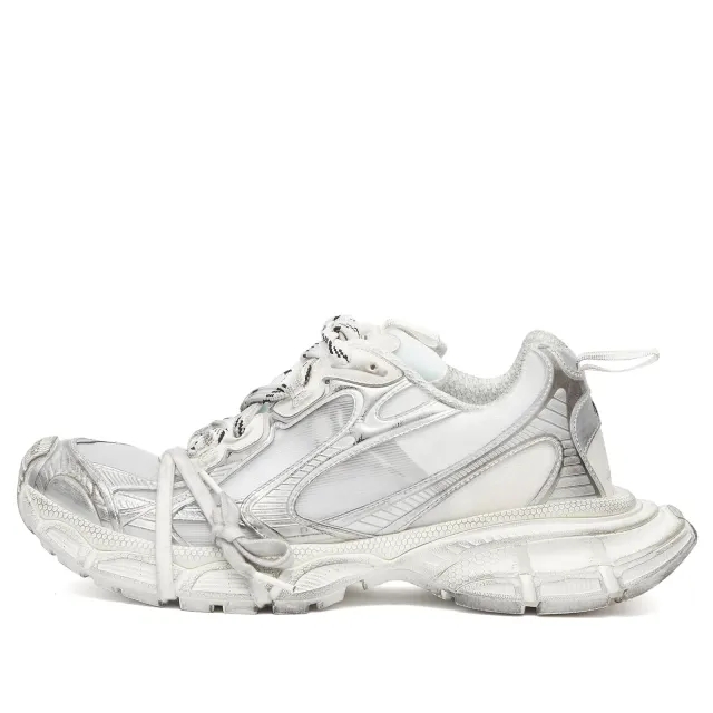 Balenciaga Men's 3XL Sneaker White/Silver
