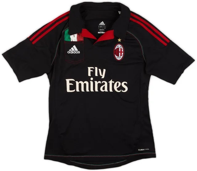 adidas 2012-13 AC Milan Third Shirt - 7/10 - (S)