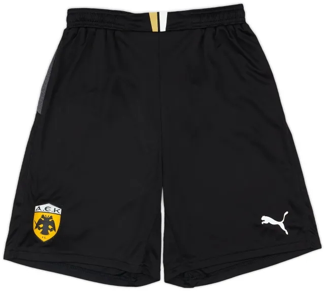 Puma 2011-12 AEK Athens GK Shorts - 9/10 - (S)