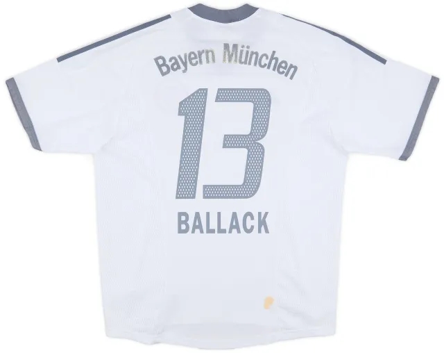adidas 2002-03 Bayern Munich Away Shirt Ballack #13 - 5/10 - (L)