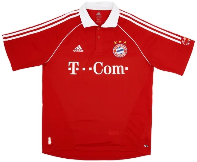 adidas 2006-07 Bayern Munich Home Shirt - 9/10 - (L)