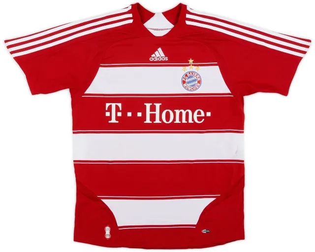 adidas 2008-09 Bayern Munich Home Shirt - 8/10 - (XL.Boys)
