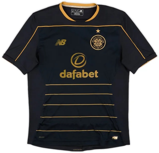 NewBalance 2016-17 Celtic Away Shirt - 6/10 - (M)