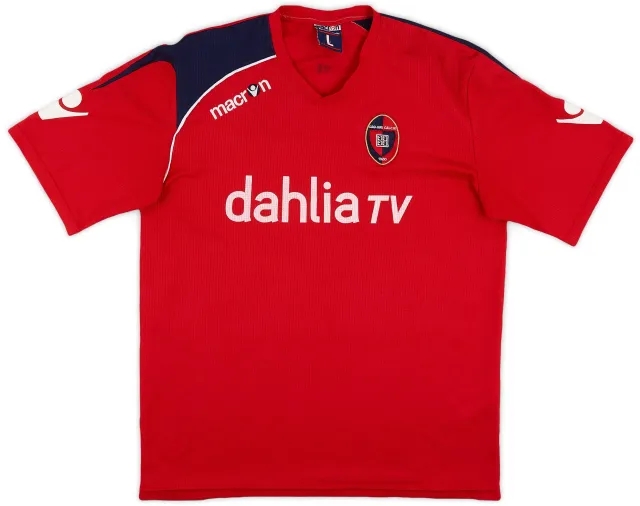 2010-11 Cagliari Macron Training Shirt - 6/10 - (L)