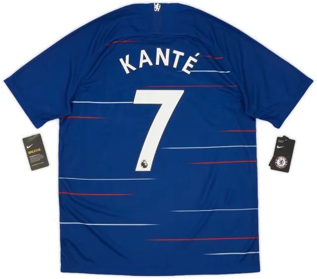 Nike 2018-19 Chelsea Home Shirt Kante #7 (L)
