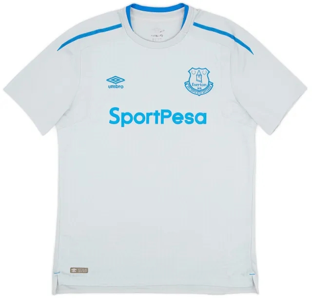 Umbro 2017-18 Everton Away Shirt - 8/10 - (XL)
