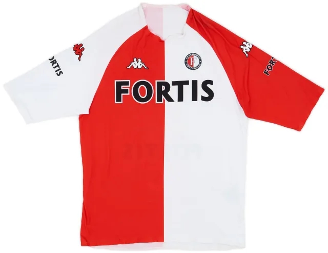 Kappa 2006-07 Feyenoord Player Issue Home Shirt - 7/10 - (XXL)
