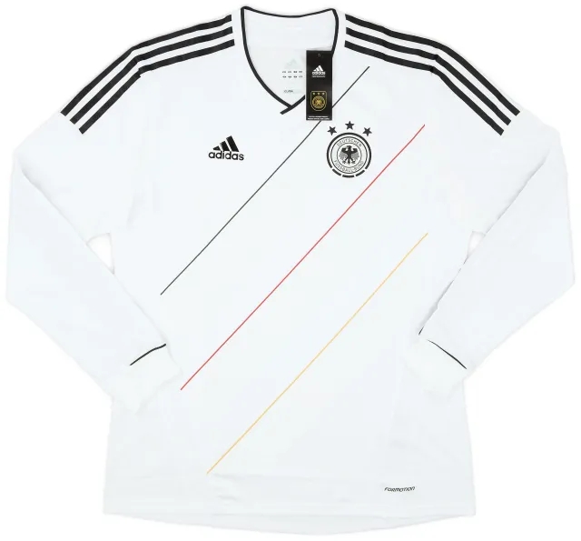 adidas 2012-13 Germany Player Issue Home L/S Shirt (XL)