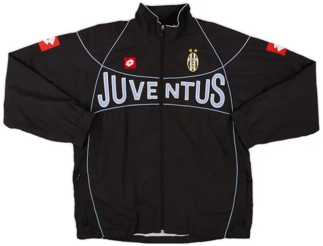 2001-02 Juventus Lotto Track Jacket - 8/10 - (XXL)