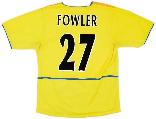 Nike 2002-03 Leeds United Away Shirt Fowler #27 - 7/10 - (XL)