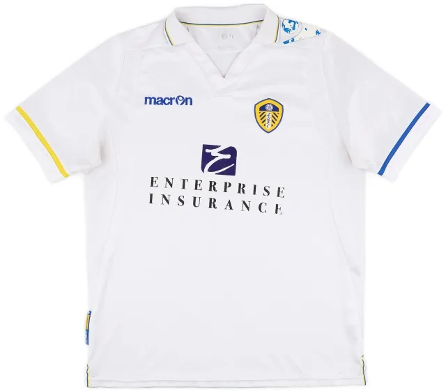 Macron 2011-12 Leeds United Home Shirt - 5/10 - (XL)