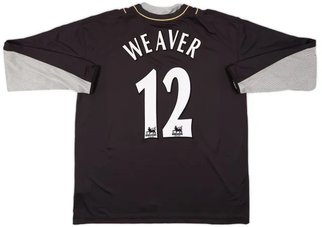 Reebok 2006-07 Manchester City GK Shirt Weaver #12 (L)