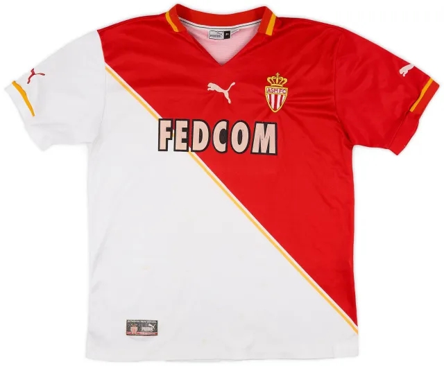 Puma 2001-02 Monaco Home Shirt - 5/10 - (XL)