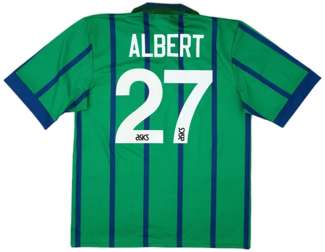 Asics 1994-95 Newcastle Third Shirt Albert #27 - 8/10 - (XL)