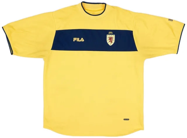 Fila 2002-03 Scotland Away Shirt - 8/10 - (XXL)