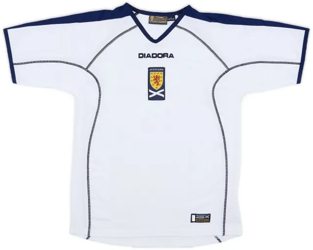 Diadora 2003-05 Scotland Away Shirt - 9/10 - (L.Boys)